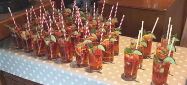 Pimms At Barn Wedding At The Loft Inverness Wedding Venue Moray Gay Wedding Guide 9 380X174