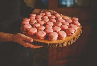 Pink Macaroons For Wedding Image Copyright Howell Jones Photography Via Gay Wedding Guide 4 5 335X230