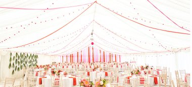 Red And White Wedding Theme Ideas Decor By Knot And Pope Image Matt Parry Wedding Photography 6 380X174