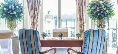 Register Signing At The Petersham Hotel A Gay Wedding Venue Surrey Featured On The Gay Wedding Guide 9 380X174