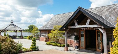 River View Outside Sandhole Oak Barn Wedding Venue Cheshire Gay Wedding Guide Image By Suzywimbournephotography 9 380X174