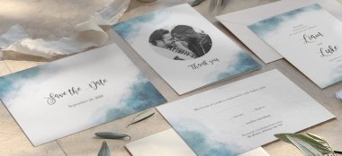Save Teh Date Gay Wedding Invitations By Optimalprint Cheap Wedding Stationery Gay Wedding Guide 6 380X174