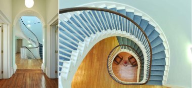 Stairs Lesbian Wedding At Clissold House Stoke Newington Wedding Venue N16 Via The Gay Wedding Guide 9 380X174