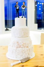 Superhero Cake At Toppers Real Gay Wedding Of Shaun And Carl Via The Gay Wedding Guide Images By Ross Willsher 3 5 153X230