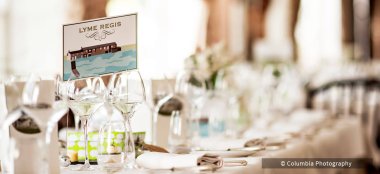 Table Name At Summer Lodge Award Winning Wedding Venue Dorset Gay Wedding Guide 9 380X174