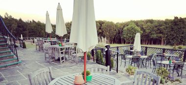 Terrace At Lythe Hil Country House Wedding Venue Surrey Gay Wedding Guide 9 380X174