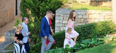 Walking To The Ceremony At Nick And Toms Real Gay Wedding Croatia Via The Gay Wedding Guide 1 5 380X174