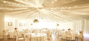 Wedding Breakfast At Southdowns Manor Luxury Gay Wedding Venue In Petersfield Gu31 9 380X174