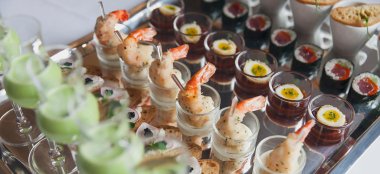 Wedding Reception Canapes At Amalfi White Wedding Venue Derbyshire Gay Wedding Guide 9 380X174