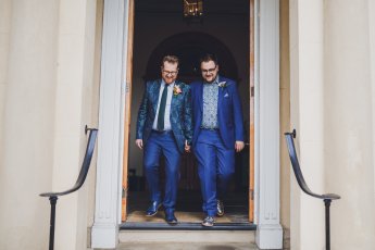 Wedding Same Sex Elizabeth Gaskell House Entrance 1 345X230