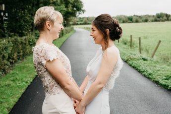Clare And Natalie Elopement Wedding 131 345X230