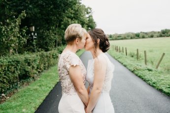 Clare And Natalie Elopement Wedding 132 1 345X230