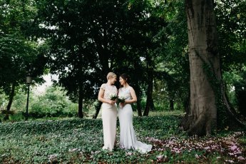 Clare And Natalie Elopement Wedding 155 345X230