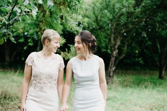 Clare And Natalie Elopement Wedding 180 345X230