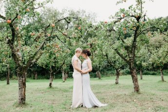 Clare And Natalie Elopement Wedding 182 345X230