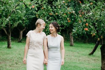 Clare And Natalie Elopement Wedding 190 345X230