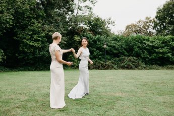 Clare And Natalie Elopement Wedding 203 345X230