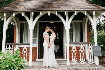 Clare And Natalie Elopement Wedding 209 345X230