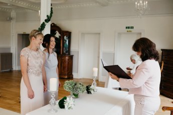 Clare And Natalie Elopement Wedding 80 345X230