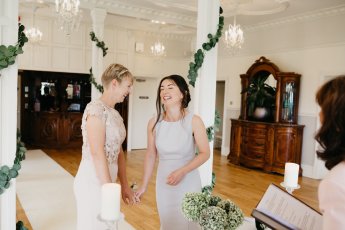 Clare And Natalie Elopement Wedding 92 1 345X230