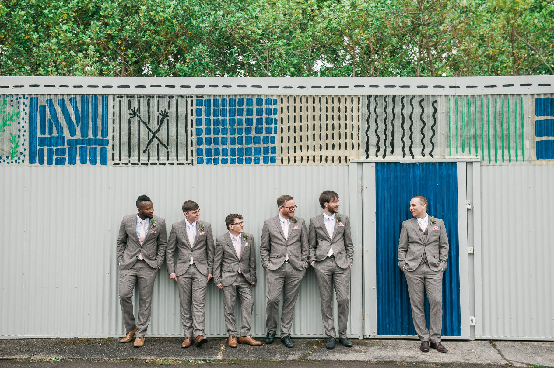 Browns Photography Documentary Glasgow Wedding House For An Art Lover Wedding Photography Scotland Groomsmen 1 Sswg