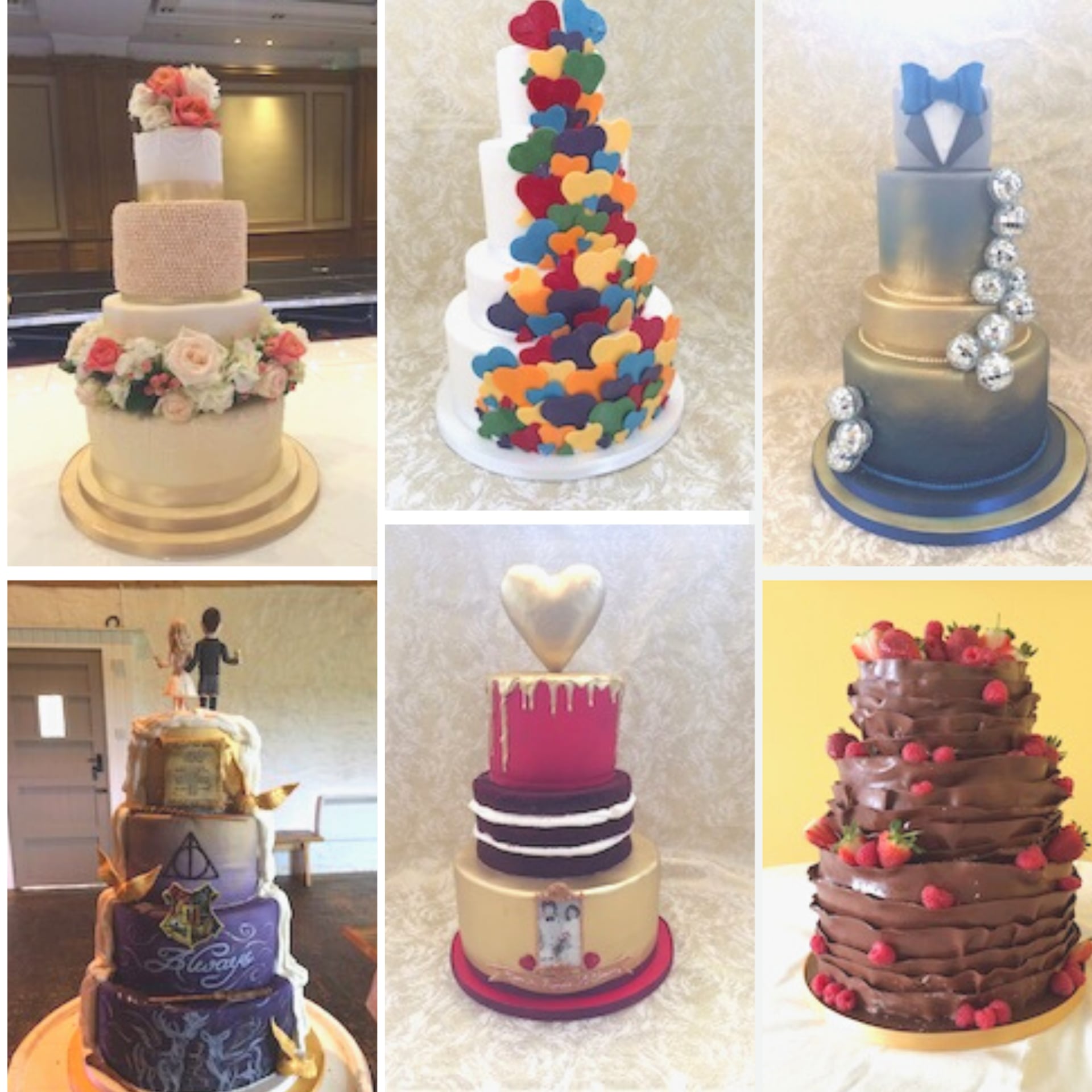 collage3 custom cakes sswg