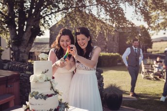 Kay And Rach Sophisticated Barn Wedding 8 Veiled Productions Sswg 344X230