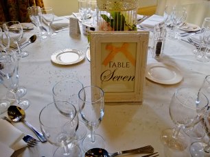 Table Numbers Close Up Truly Scrumptious Weddings Wedding Planners 306X230