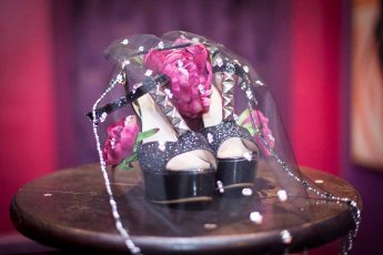 Lgbt Wedding Lesbian Wedding Styled Shoot Heavy Metal Wedding Details Tattoed Brides Paola De Paola Photography 69 1 5 345X230