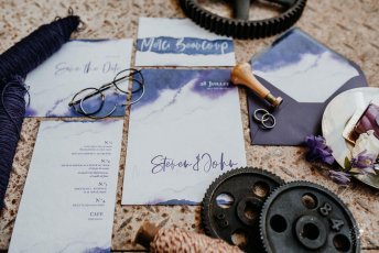 Stationery At Styled Gay Wedding Shoot At Germany Fabric Factory.1 Image By Juliabartelt 1 5 344X230