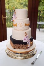 Gold Lace Black Hexw 3 153X230