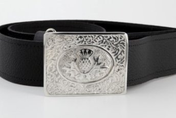 Scottish Thistle Kilt Belt Buckle 2 344X230