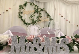 Marquee Top Table 333X230