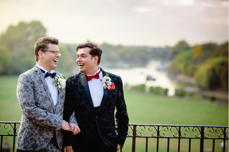 1 Shaz And Ondreji At Peterham Hotel Gay Best Autumn Gay Wedding Photos Image Copyright Tell Your Story Photography Via Gay Wedding Guide 2 - Best Gay Wedding Photos By Season: Autumn 1 Shaz And Ondreji At Peterham Hotel Gay Best Autumn Gay Wedding Photos Image Copyright Tell Your Story Photography Via Gay Wedding Guide 2 - Best Gay Wedding Photos By Season: Autumn Gay Wedding Guide