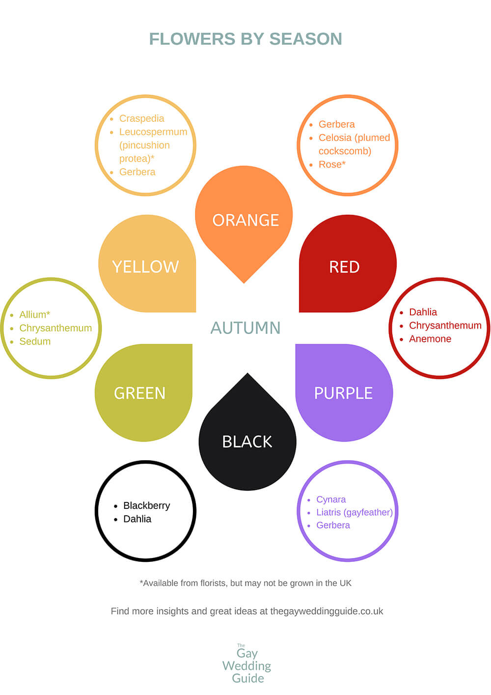 1000 Autumn Flowers Wedding Flowers By Season. Via Gay Wedding Guidejpg 2 - Autumn: Flowers By Season &Amp; Colour Infographic 1000 Autumn Flowers Wedding Flowers By Season. Via Gay Wedding Guidejpg 2 - Autumn: Flowers By Season &Amp; Colour Infographic Gay Wedding Guide