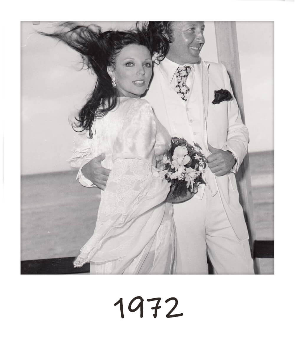 1972 Joan Collins Wedding Style 2 - The Bridal Looks Of Joan Collins 1972 Joan Collins Wedding Style 2 - The Bridal Looks Of Joan Collins Gay Wedding Guide