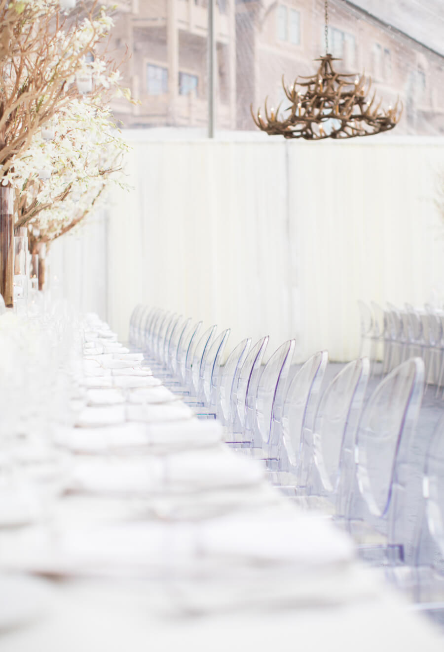 Acryllic Chairs At Donovan And Santinis Stylish Gay Winter Wedding Utah Image By Annie Mcelwain Photography 2 - Six Stylish Same-Sex Winter Weddings Acryllic Chairs At Donovan And Santinis Stylish Gay Winter Wedding Utah Image By Annie Mcelwain Photography 2 - Six Stylish Same-Sex Winter Weddings Gay Wedding Guide