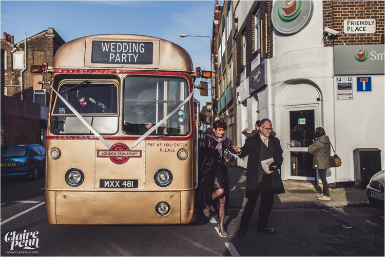 Anthony And Nicholas Gay Winter Wedding Gold Bus Image By Claire Penn Photography Via The Gay Wedding Guide 2 - Six Stylish Same-Sex Winter Weddings Anthony And Nicholas Gay Winter Wedding Gold Bus Image By Claire Penn Photography Via The Gay Wedding Guide 2 - Six Stylish Same-Sex Winter Weddings Gay Wedding Guide