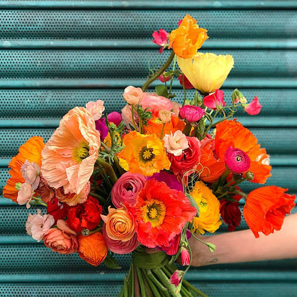 Bright Club Tropicana Flower Trends 2019 By Rebel Rebel Wedding Florist Gay Wedding Guide 2 - Wedding Flower Trends 2019 Gay Wedding Guide