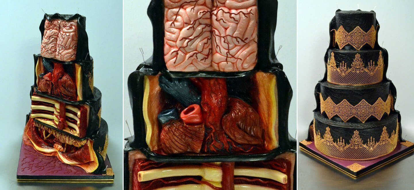 Spookiest Wedding Cakes For Freaky Feasts