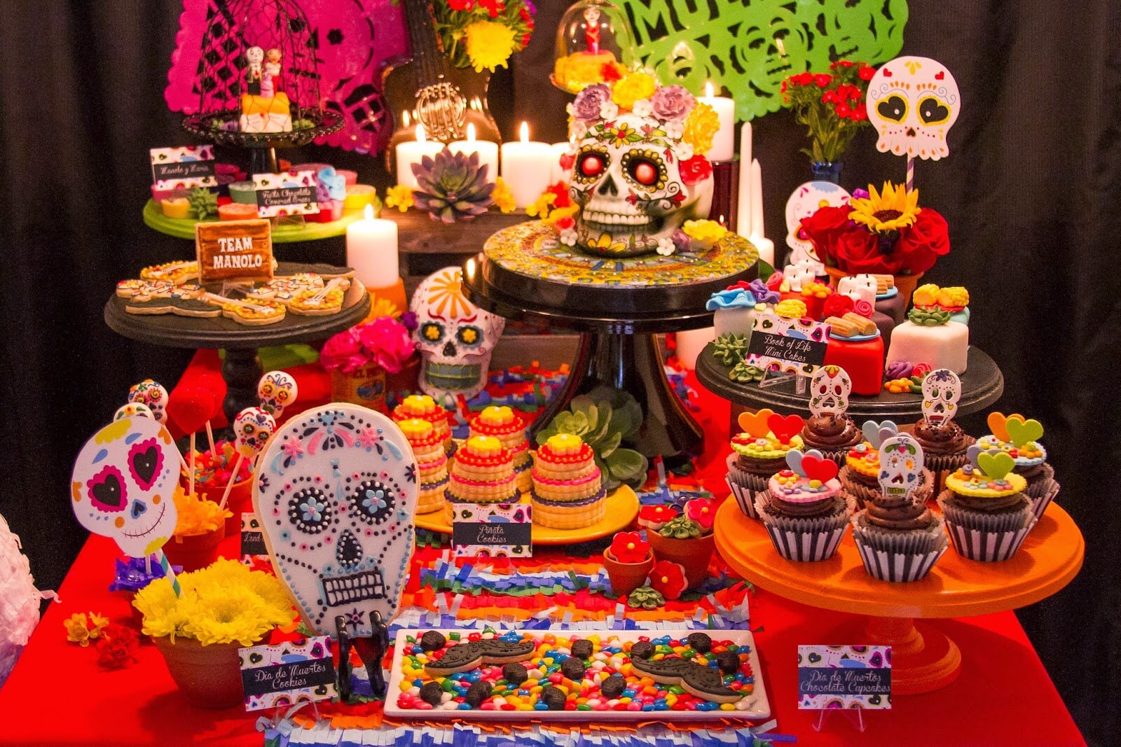 Day Of The Dead Food Display Via Inflight Celebrations Via The Gay Wedding Guide 2 - 6 Style Steals: Same-Sex Wedding Theme Ideas Day Of The Dead Food Display Via Inflight Celebrations Via The Gay Wedding Guide 2 - 6 Style Steals: Same-Sex Wedding Theme Ideas Gay Wedding Guide