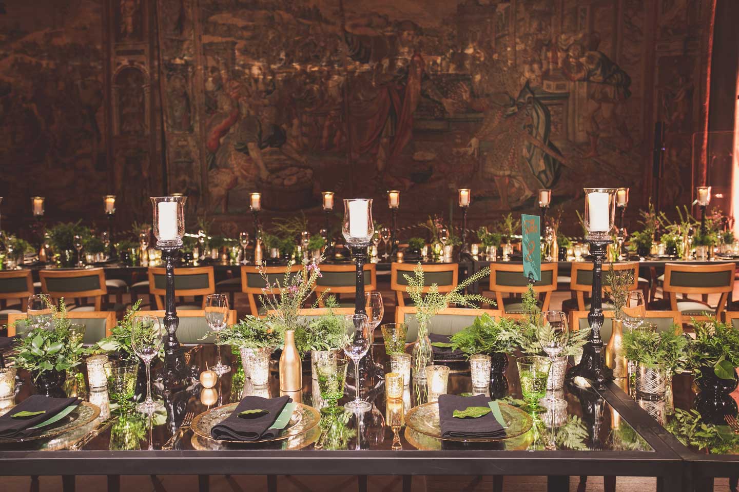 Hampton Court Palace Wedding Showcase Table Close Up Image Copyright Nick Rose Photography 2 - Party At A Palace Gay Wedding Guide
