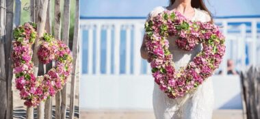 How To Create A Diy Hydrangea Heart Oasis Shape Wedding Via The Gay Wedding Guide 1 - Diy Tutorial: How To Make A Diy Floral Heart Diy Tutorial: How To Make A Diy Floral Heart