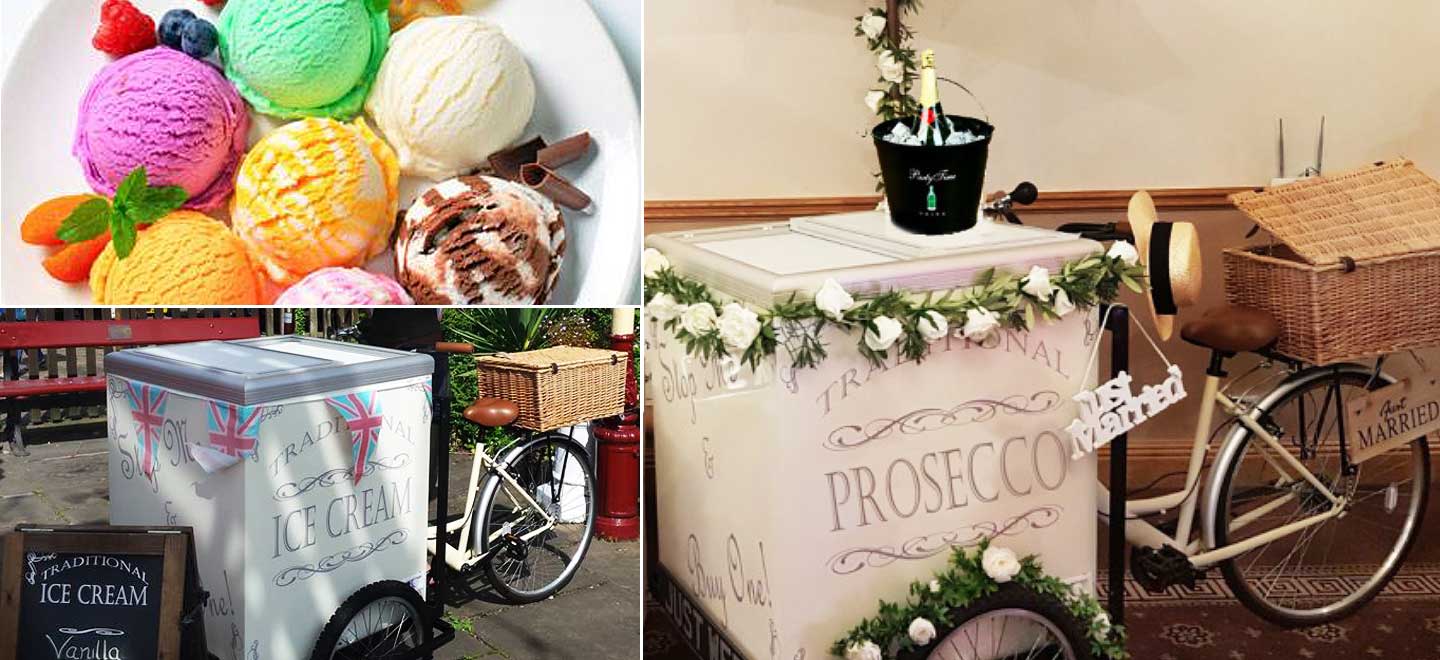 Ice Cream On A Bike Hire Gay Wedding Guide Best Summer Cooldown Ideas 2 - The Heat Is On: Best Summer Wedding Cooldown Ideas Gay Wedding Guide