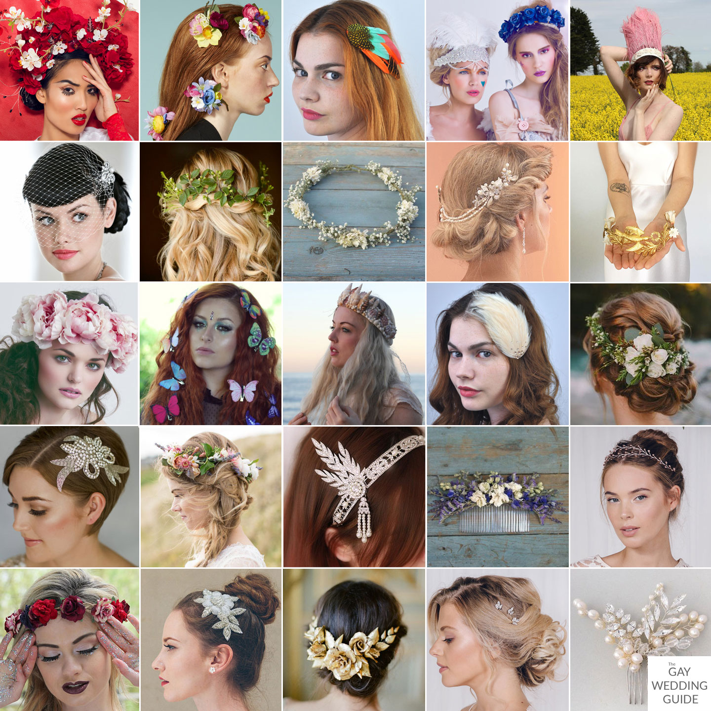 Lesbian Weddings Best Bridal Headpieces Ideas Via The Gay Wedding Guide 2 - The Best Of Bridal Hair-Wear Lesbian Weddings Best Bridal Headpieces Ideas Via The Gay Wedding Guide 2 - The Best Of Bridal Hair-Wear Gay Wedding Guide