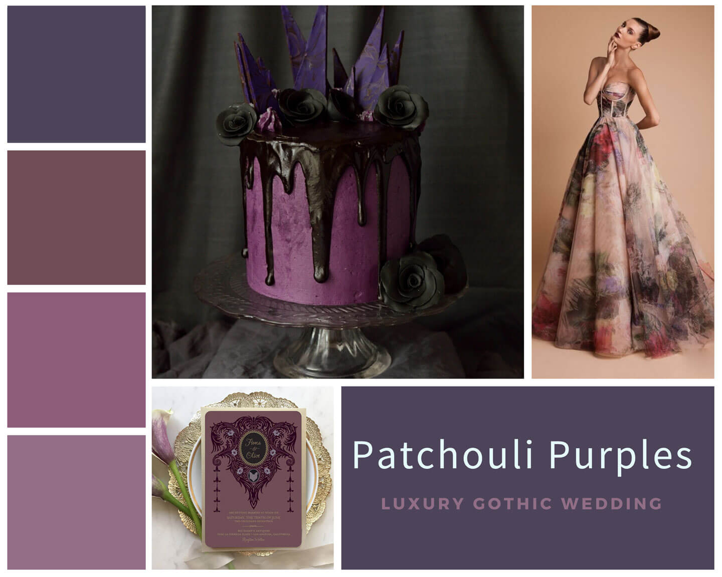 Luxury Gothic Wedding Ideas Mood Boards Gay Wedding Guide Patchouli Purples 2 - 6 Style Steals: Same-Sex Wedding Theme Ideas Luxury Gothic Wedding Ideas Mood Boards Gay Wedding Guide Patchouli Purples 2 - 6 Style Steals: Same-Sex Wedding Theme Ideas Gay Wedding Guide