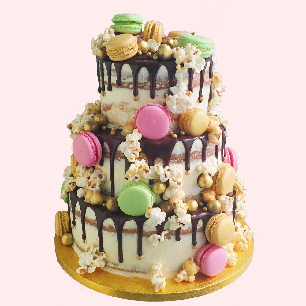 Macaroons And Pearls Naked Wedding Cake By Anges Desucre 2 - Top 10 Naked Wedding Cakes Macaroons And Pearls Naked Wedding Cake By Anges Desucre 2 - Top 10 Naked Wedding Cakes Gay Wedding Guide