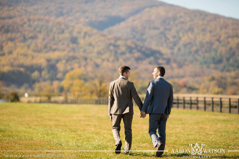 Matt And Greg At King Family Vineyards Best Autum Gay Wedding Photos Image By Aaron Watson Photography Via Gay Wedding Guide 2 - Best Gay Wedding Photos By Season: Autumn Matt And Greg At King Family Vineyards Best Autum Gay Wedding Photos Image By Aaron Watson Photography Via Gay Wedding Guide 2 - Best Gay Wedding Photos By Season: Autumn Gay Wedding Guide