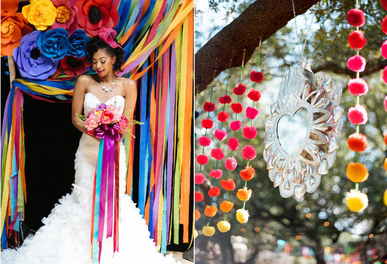 Mexician Day Of The Dead Theme Floral Paper Pompom Ribbon Wedding Arbour Image By Sy Photography Via The Gay Wedding Guide 2 - 6 Style Steals: Same-Sex Wedding Theme Ideas Mexician Day Of The Dead Theme Floral Paper Pompom Ribbon Wedding Arbour Image By Sy Photography Via The Gay Wedding Guide 2 - 6 Style Steals: Same-Sex Wedding Theme Ideas Gay Wedding Guide