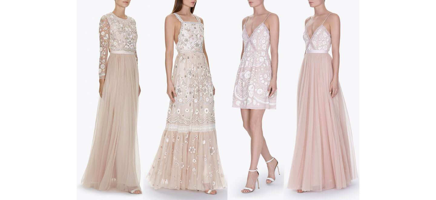 Mixed Or Matched Bridesmaid Dresses Trends 2016 Needle And Thread 2 Via The Gay Wedding Guide 2 - Bridesmaids Dresses: Mixed Or Matched? Mixed-Or-Matched-Bridesmaid-Dresses-Trends-2016-Needle-And-Thread-2-Via-The-Gay-Wedding-Guide